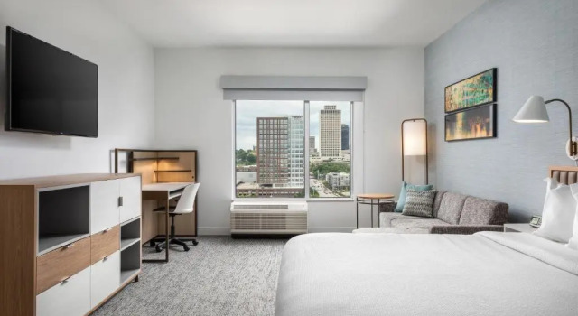 Студия с видом на город TownePlace Suites by Marriott Nashville Midtown