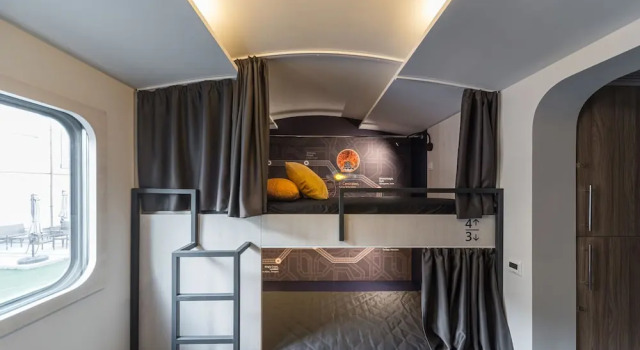 Bett im Wohnheim Metro Hostel