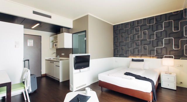 Студия harrys home Linz-Urfahr hotel & apartments