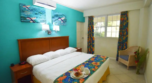 Apartmán 1 ložnice s balkonem a a výhledem na oceán Blue Orchids Beach Hotel