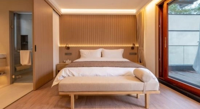 Люкс Deluxe Huangshan Mengxi Bieyuan · Forest Vacation Apartment