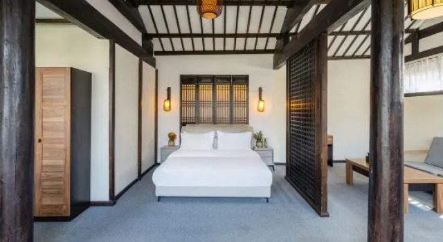 Люкс Haitang Bay Resort Pillow Mountain Xigu Snow Mountain View Garden Beauty Villa