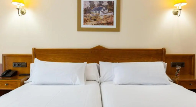 Двухместный номер Standard с видом на реку Hotel Ciudad Cangas de Onis