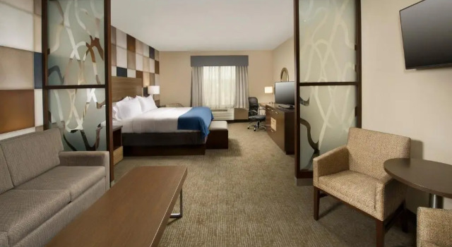 Люкс c 1 комнатой Holiday Inn Express Hotel & Suites Waco South by IHG