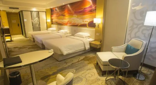 Трёхместный номер Deluxe Qinghai Baiyun Xiangling Hotel