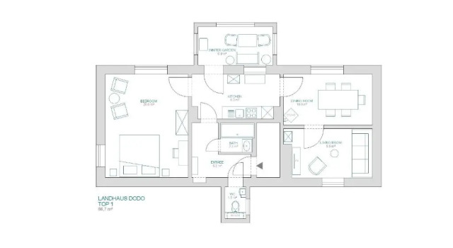 Апартаменты Superior Landhaus Dodo