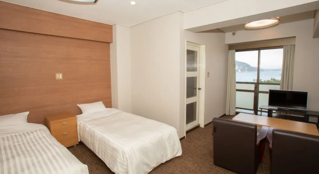 Двухместный номер Standard с видом на океан Uomisaki Hotel