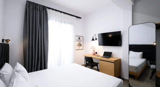 Двухместный номер Comfort с видом на Белую башню Pillow urban stay