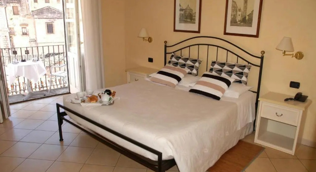 Двухместный номер Standard с балконом и с видом на город Hotel Relais Modica