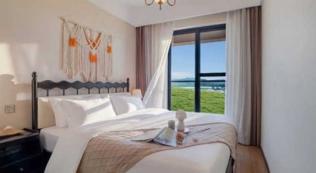 Люкс с 3 комнатами с видом на озеро Fuxian Lake Yunkuan Shanhai Hotel