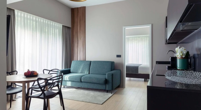 Двухместные апартаменты The Central Kirchberg - Smart ApartHotel