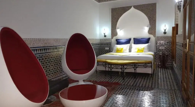 Havuz manzaralı süit Riad Soliel D'or