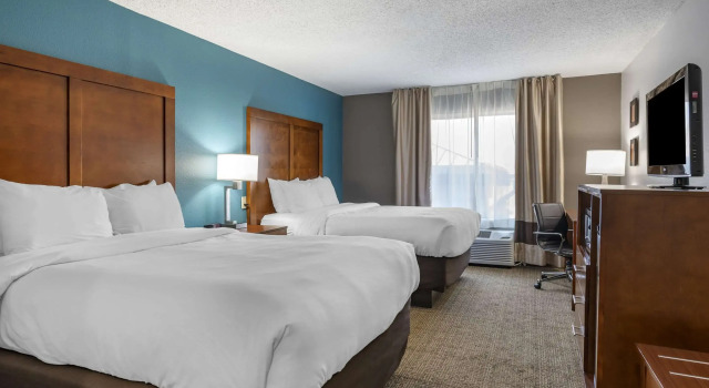 Четырёхместный номер Standard Comfort Inn Plainfield - Indianapolis Airport