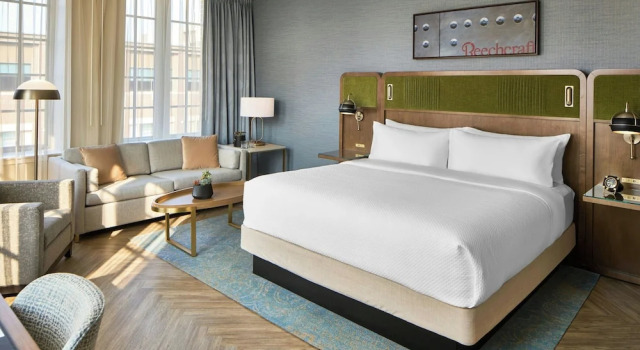 Двухместный люкс с видом на город The Olive Ann Hotel, Grand Forks, a Tribute Portfolio Hotel
