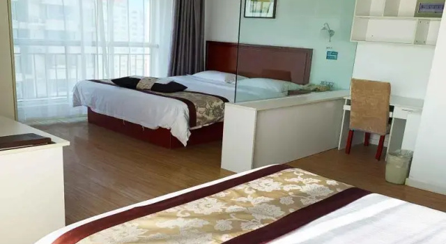 Двухместный номер Standard GreenTree Inn Weihai North Qingdao Road Express Hotel