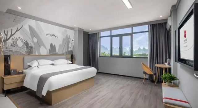 Thank Inn Guangxi Hezhou Fuchuan County Lianshan Town, Забронировать Отель Хэчжоу Гуанси-Чжуанский автономный район