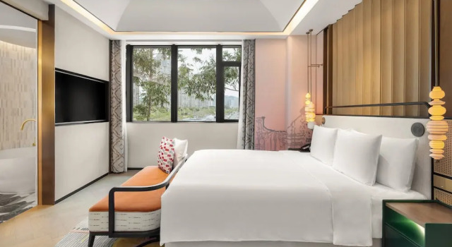 Люкс c 1 комнатой Hotel Indigo Xiamen Haicang by IHG