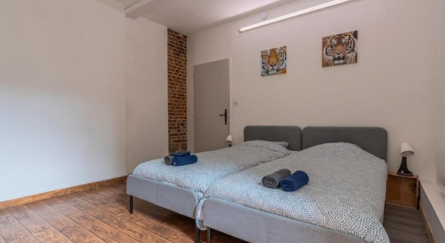 Avlu manzaralı 1 yatak odası daire Douai house
