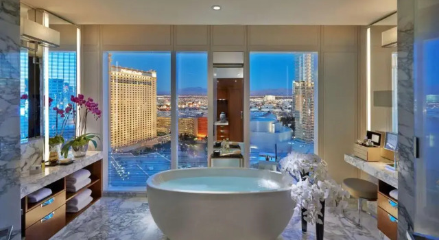 Двухместный люкс Penthouse с панорамным видом Waldorf Astoria Las Vegas