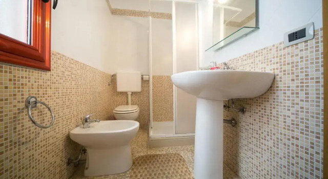 Трёхместный номер Standard с видом на море B&B del Lungomare