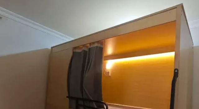 Кровать в общем номере (мужской номер) Lvzhou Hostel