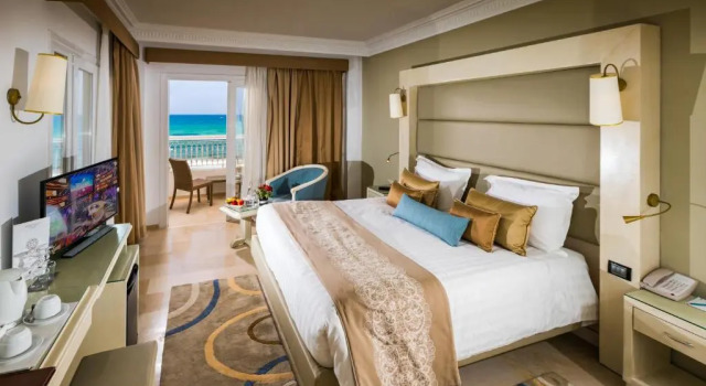 Standard- Enkelt værelse med havudsigt Sousse Palace Hotel & Spa