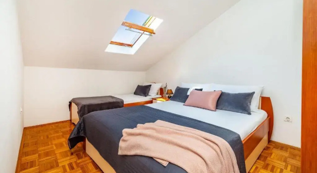 Апартаменты с 2 комнатами с балконом и с видом на море Merita Apartments