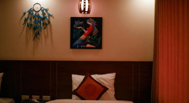 Двухместный номер Standard с балконом Misty Hostel Sapa