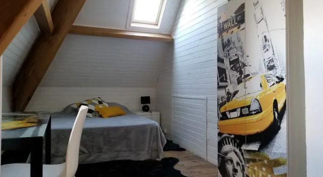 Номер Deluxe с красивым видом из окна Domaine de Bellevue