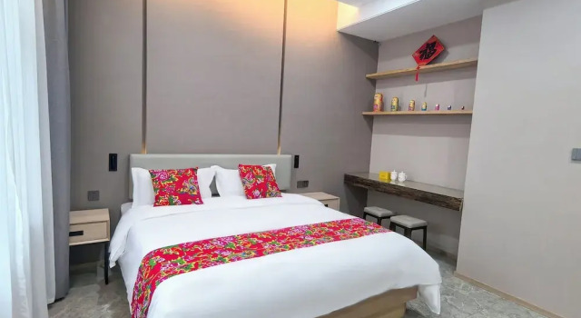 Двухместный номер Standard с видом на горы Snow Town Jingbei Hotel Erlanghe Scenic Area Branch