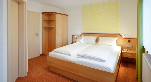 Одноместный номер Standard с балконом Hotel Gasthof zum Biber