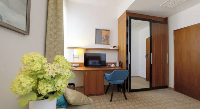 Standard Einzel Zimmer Hotel Silenzio