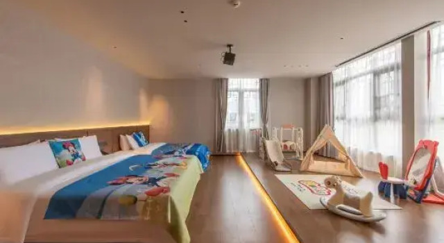 Семейный номер Standard Foshan Anximan Yuansu Hotel - Lanshi