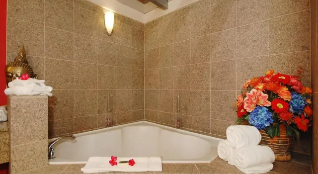 Люкс с видом на бассейн Plaza Inn & Suites