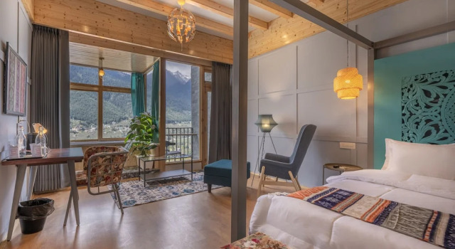 Номер Luxury Echor Himalayan Heights Resorts & Spa Manali