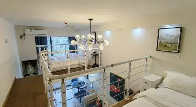 Двухместный люкс Дуплекс Chengdu Wuyang Serviced Apartments