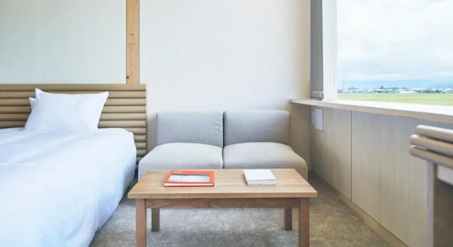Двухместный номер Standard с красивым видом из окна Shonai Hotel Suiden Terrasse