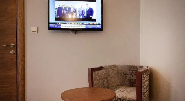 Deluxe Dvoulůžkový s manželskou postelí pokoj s balkonem Pera Line Hotel