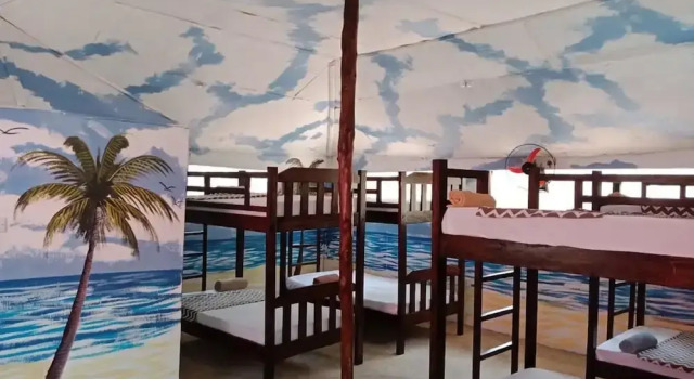 Кровать в общем номере Bidi Badu Zanzibar Village - Hostel