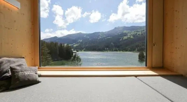 Номер Standard с видом на озеро Revier Mountain Lodge Lenzerheide