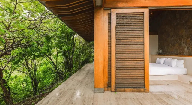 Двухместный люкс с частичным видом на море La Valise Mazunte, Member of Small Luxury Hotels