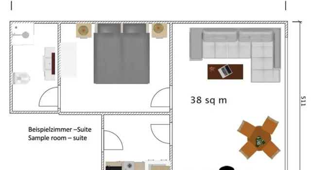 Люкс Deluxe Hotel zur Loreley Garni Mit großem Fahrradraum