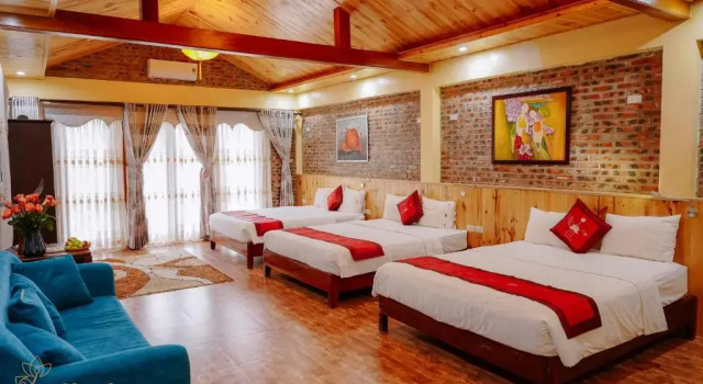 Трёхместный номер Deluxe Chez Loan Hotel