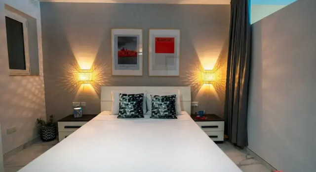 A Stylishly Chic Holiday Home With a Sofa bed, Boek Appartement Appartementen in Qawra, Appartement