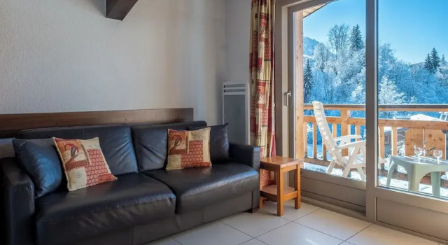 Апартаменты c 1 комнатой с балконом VVF Résidence Megève Mont-Blanc