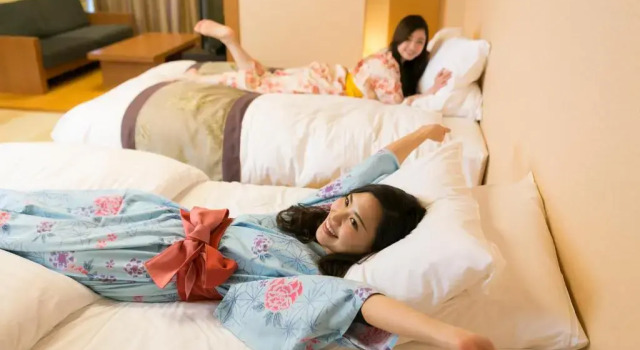 Семейный номер Deluxe Biwako Ryokusuitei