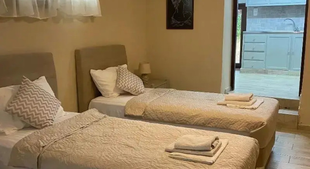 Апартаменты с 2 комнатами с балконом Kasteli Studios & Apartments