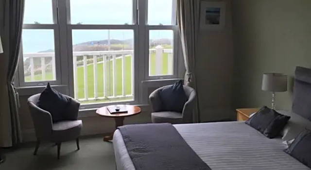 Standard- værelse med havudsigt Best Western Hotel Bristol
