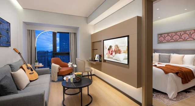 Номер Deluxe c 1 комнатой Citadines Gaoxin Chengdu