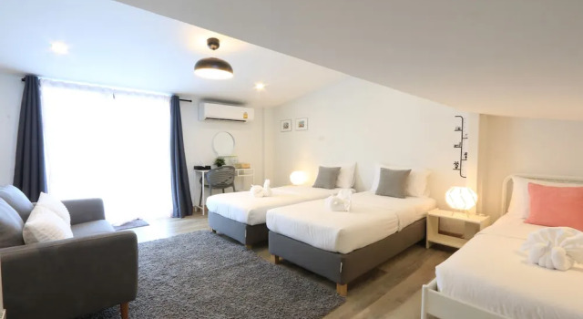 Люкс с 3 комнатами Neveu Premier Residence : Ratchada